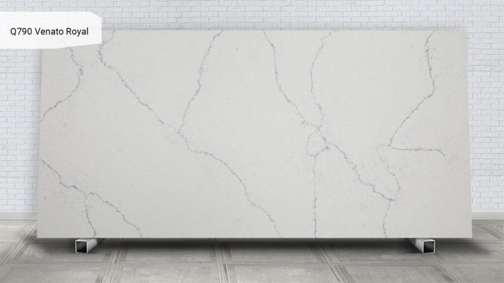 Noblle Quartz Q790 Venato Royal изготовлено в правила камня
