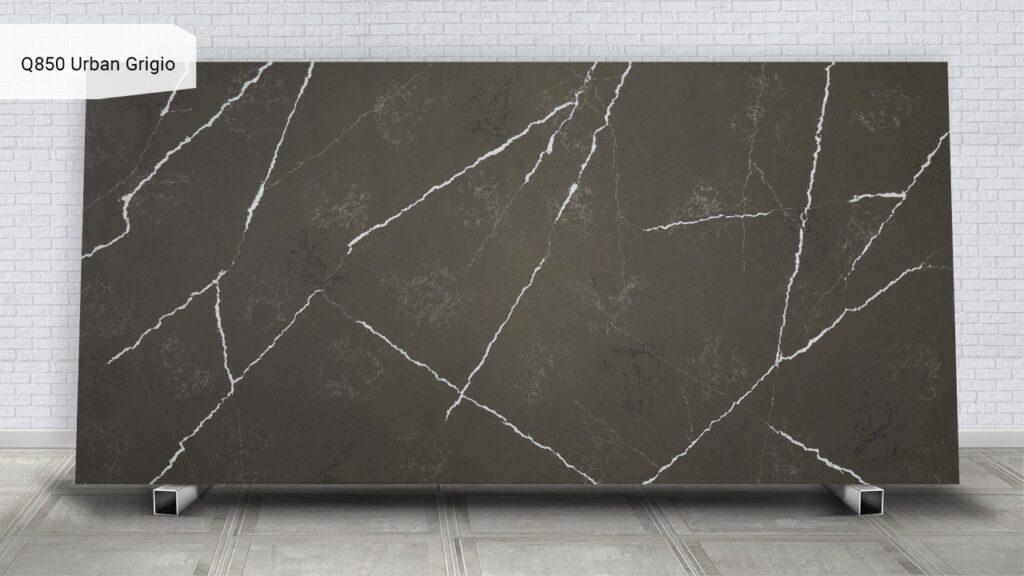 Noblle Quartz Q850 Urban Grigio изготовлено в правила камня