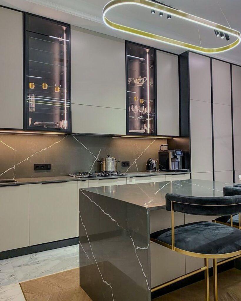 Noblle Quartz Q850 Urban Grigio изготовлено в правила камня