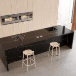 Vicostone Sahara Noir BQ9700 изготовлено в правила камня