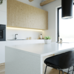 Technistone Starlight White изготовлено в правила камня