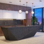 Vicostone Tartufo BQ8863 изготовлено в правила камня