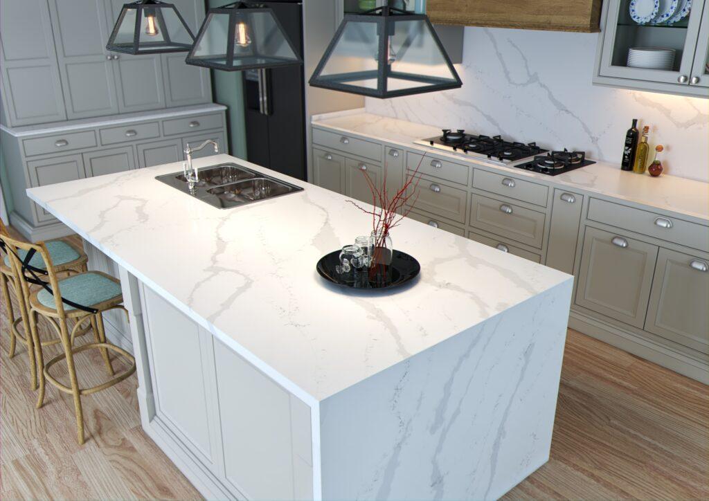 Belenco Calacatta Venezia 2219 изготовлено в правила камня