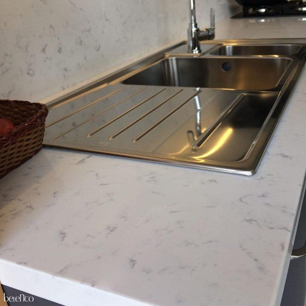 Belenco Kashmera White 4123 изготовлено в правила камня