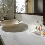 Silestone Bianco River изготовлено в правила камня