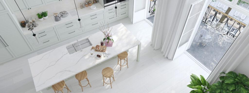 Stratos C4202 Calacatta Gold изготовлено в правила камня