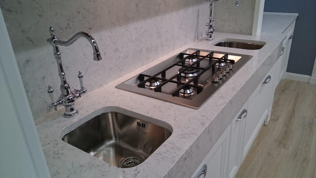 Silestone Blanco Orion изготовлено в правила камня