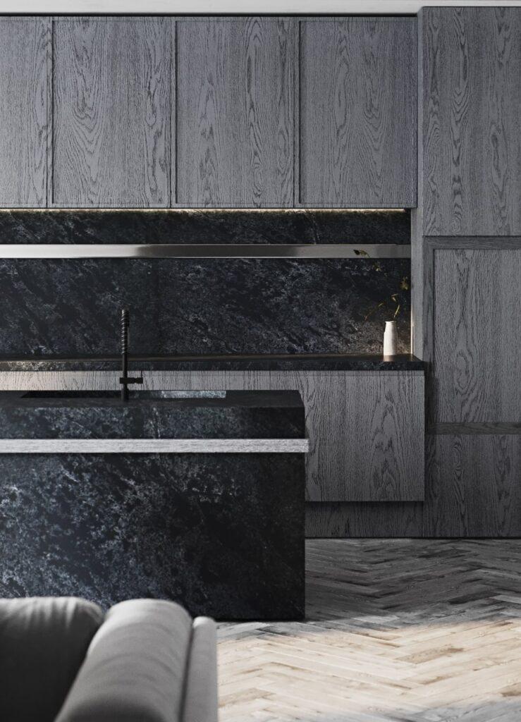 SmartQuartz Black Jasper изготовлено в правила камня