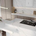 SmartQuartz Calacatta Moon изготовлено в правила камня