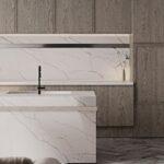 SmartQuartz Calacatta Tree изготовлено в правила камня