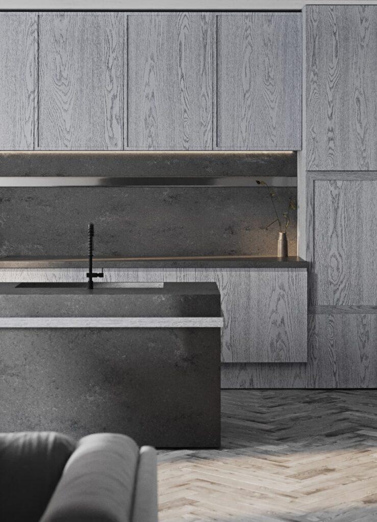 SmartQuartz Slate изготовлено в правила камня