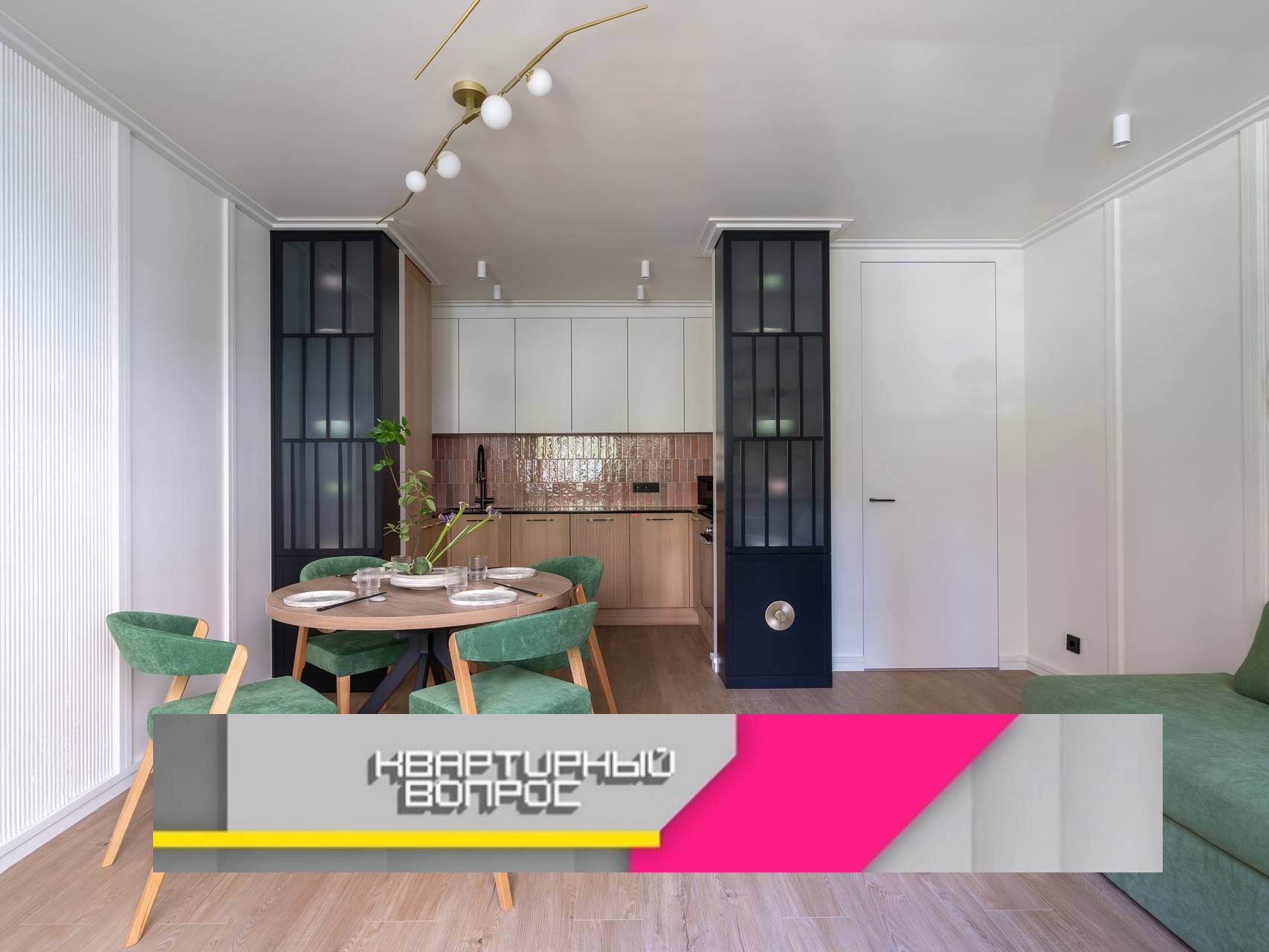 Каменные подоконник и кухонная столешница для программы «Квартирный вопрос».