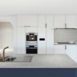 Hi-Macs M503 Ferrara изготовлено в правила камня