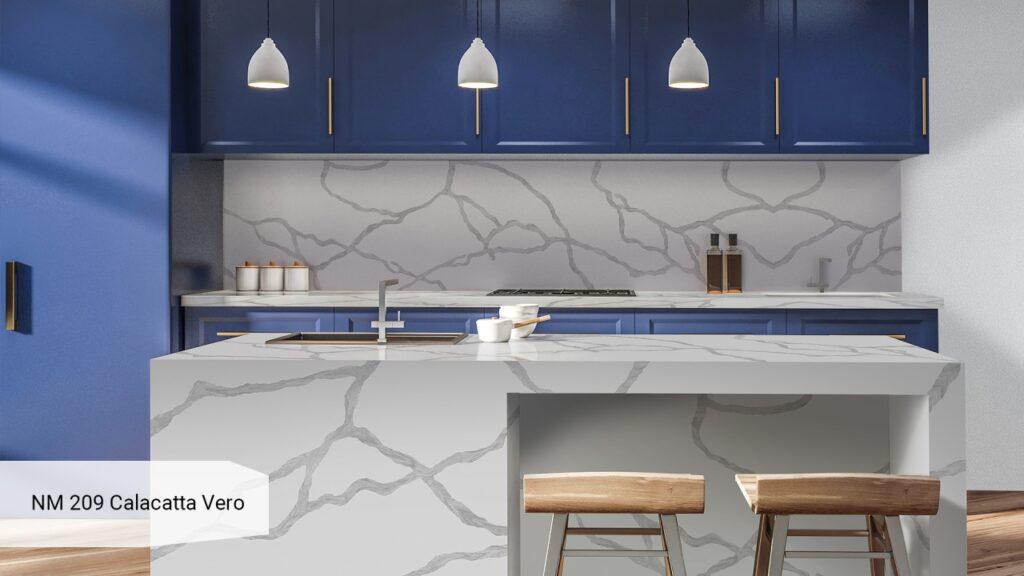 Neomarm NM 209 Calacatta Vero изготовлено в правила камня