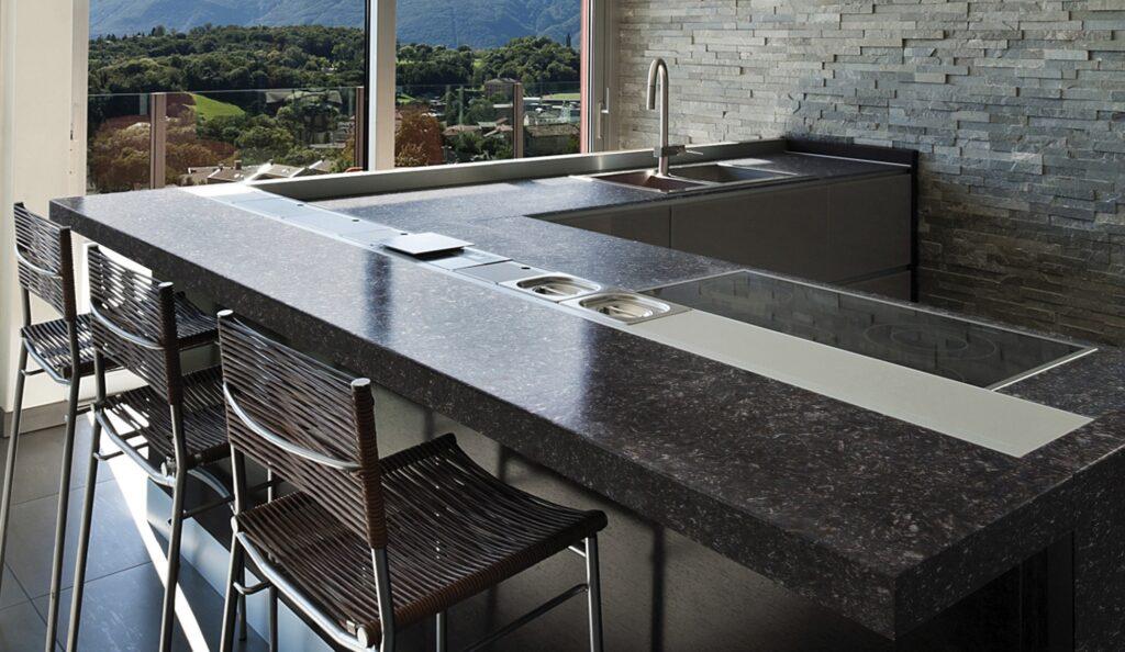 Silestone Atlantis изготовлено в правила камня