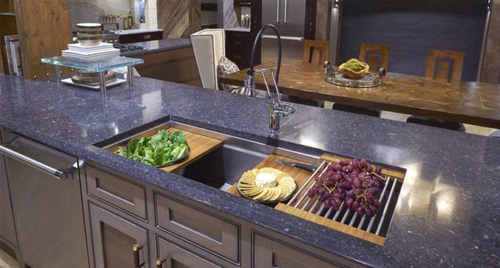 Silestone Atlantis изготовлено в правила камня