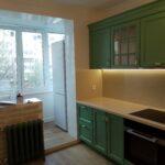 Мойка, столешница и фартук для кухни из искусственного камня изготовлено в правила камня