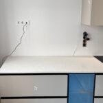 Кварцевая столешница на кухню изготовлено в правила камня