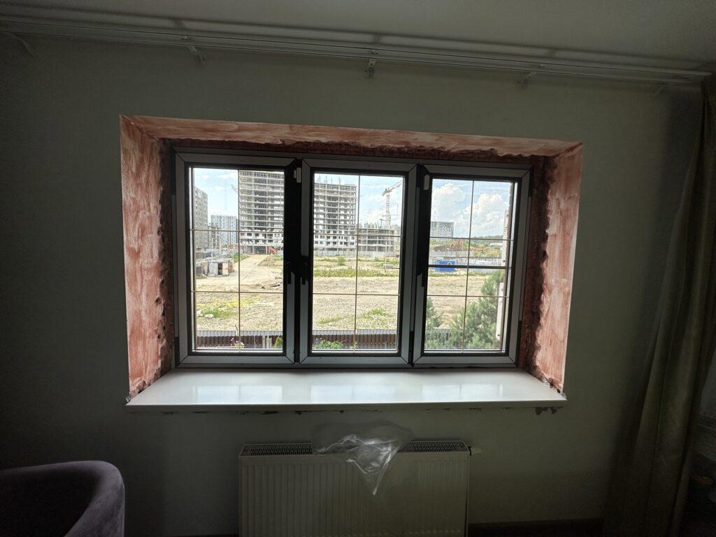 Беле подоконники из акрила (Цена за 4 штуки) изготовлено в правила камня