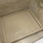 Душевой поддон из акрилового камня изготовлено в правила камня