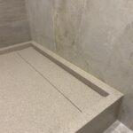 Душевой поддон из акрилового камня изготовлено в правила камня