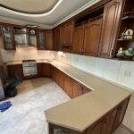 Акриловая столешница на кухню изготовлено в правила камня