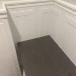 Столешница из акрила в ванную комнату изготовлено в правила камня