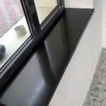 Темные подоконники из акрилового камня (Цена за 4 штуки) изготовлено в правила камня