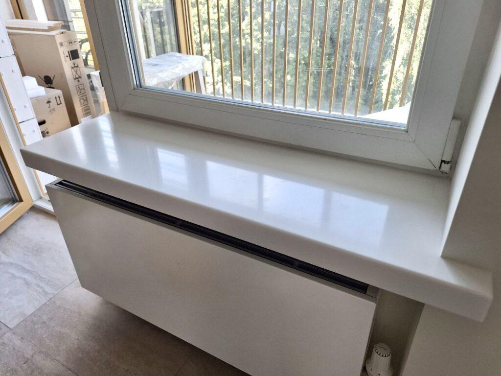 Подоконника из акрилового камня (Цена за 3 штуки) изготовлено в правила камня