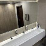 Тройная раковина из акрилового камня изготовлено в правила камня