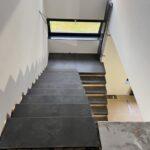 Ступени для лестницы изготовлено в правила камня