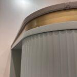 Кухонные столешницы на гарнитур и остров и мойка из кварцевого агломерата изготовлено в правила камня