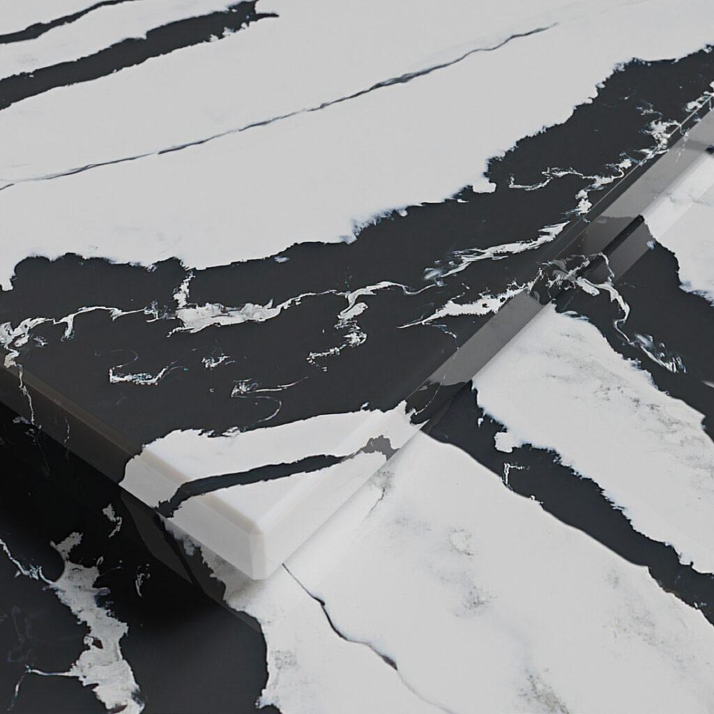 Primax Quartz 331 Panda White изготовлено в правила камня