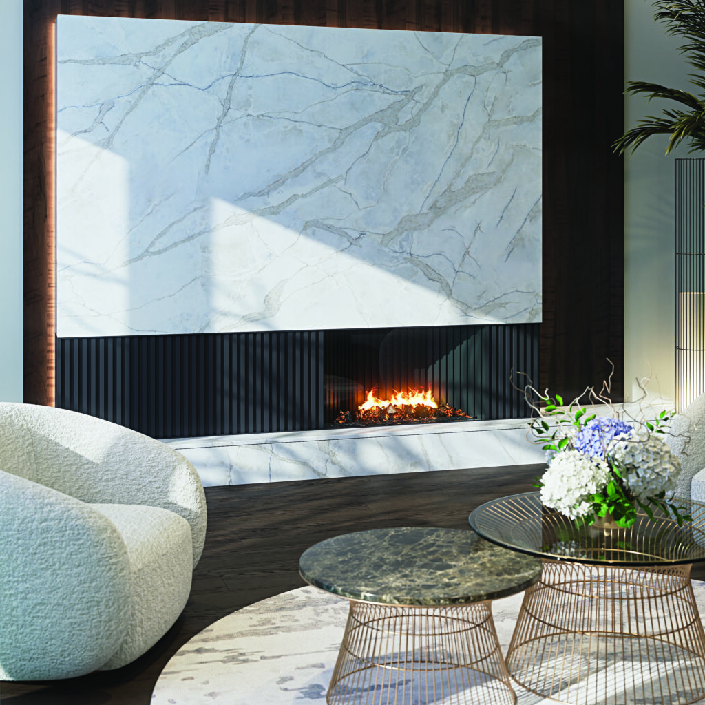 Primax Quartz 700 Calacatta Translucent изготовлено в правила камня