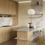 Primax Quartz 703 Rich Calacatta изготовлено в правила камня