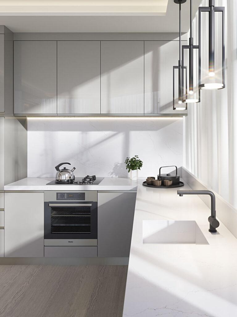 Primax Quartz 723 Calacatta Gold изготовлено в правила камня