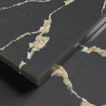 Primax Quartz 786 Calacatta Back Gold изготовлено в правила камня