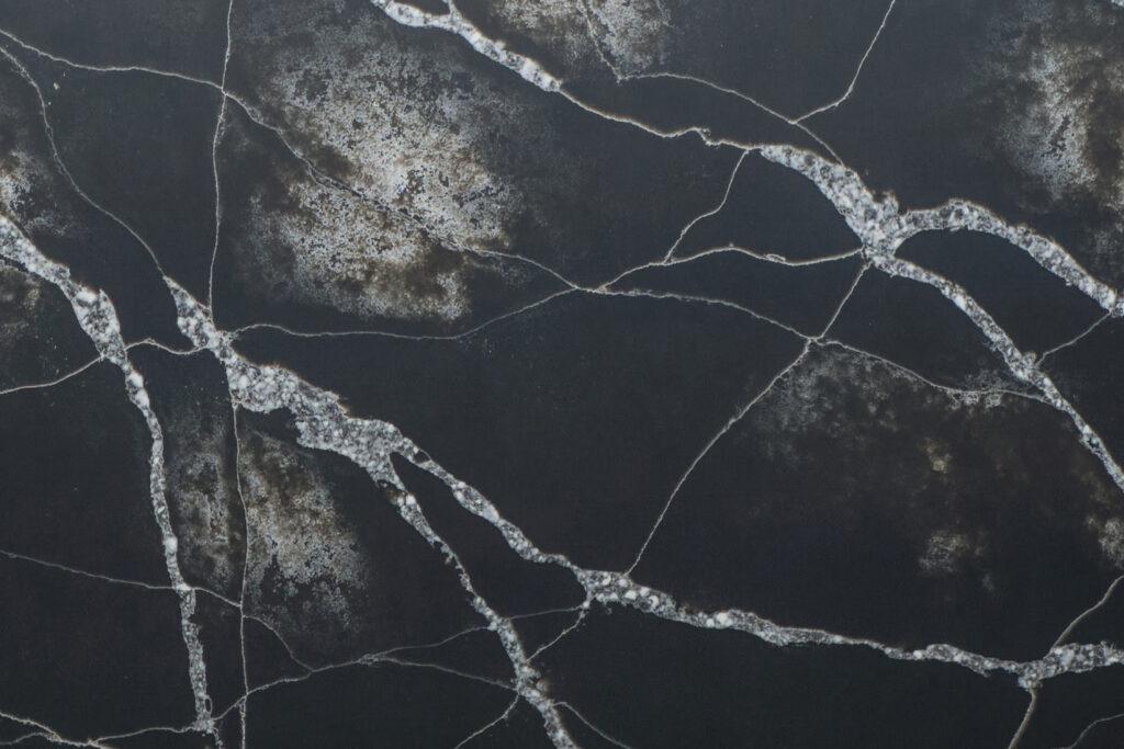 Primax Quartz 795 Calacatta Black Mist изготовлено в правила камня