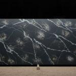 Primax Quartz 795 Calacatta Black Mist изготовлено в правила камня