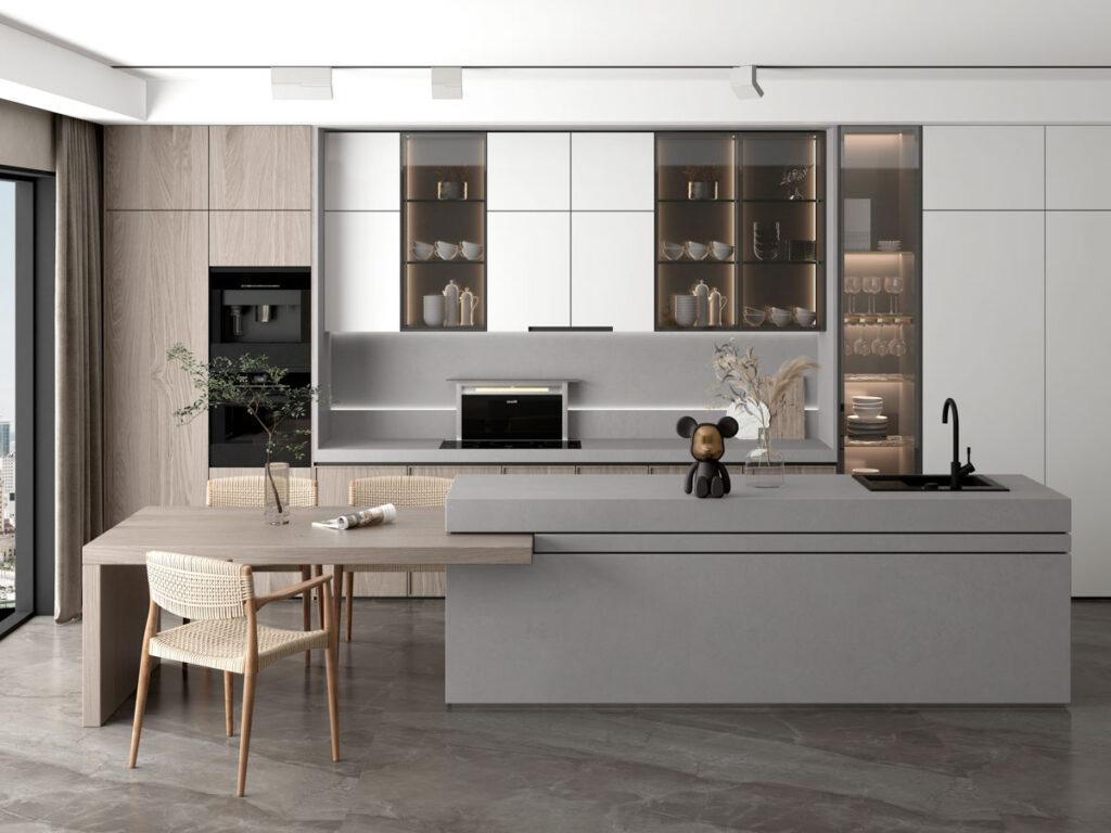 Primax Quartz 826 Concrete Grey изготовлено в правила камня