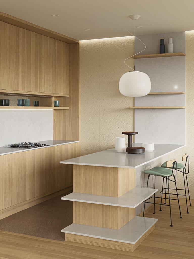 Primax Quartz 848 White Oxid изготовлено в правила камня