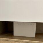 Акриловая столешница и короб для сифона в ванную комнату изготовлено в правила камня