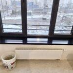 Подоконники из акрилового камня из черного камня (5 штук) изготовлено в правила камня