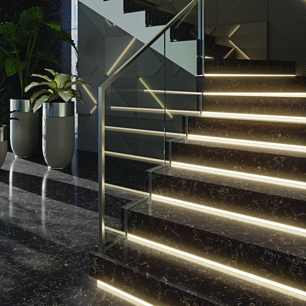 Primax Quartz 916 Emperador изготовлено в правила камня