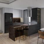 Primax Quartz 916 Emperador изготовлено в правила камня