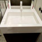 Каменная раковина в ванную комнату изготовлено в правила камня